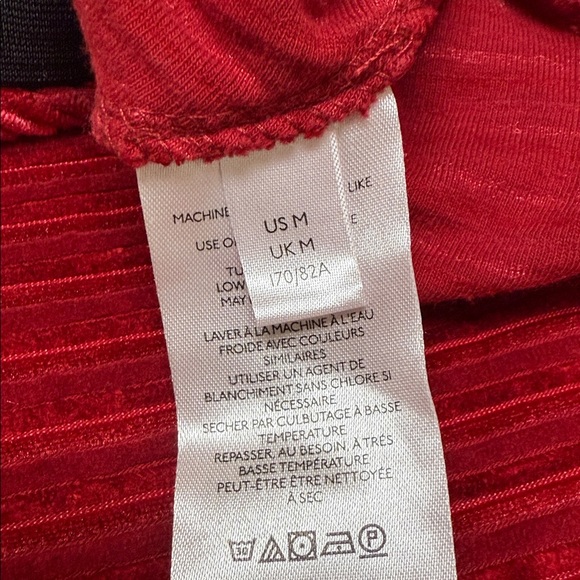 ❣️ FREE PEOPLE PENNY PULL ON VELVET PANT SALSA❣️ - Picture 11 of 15